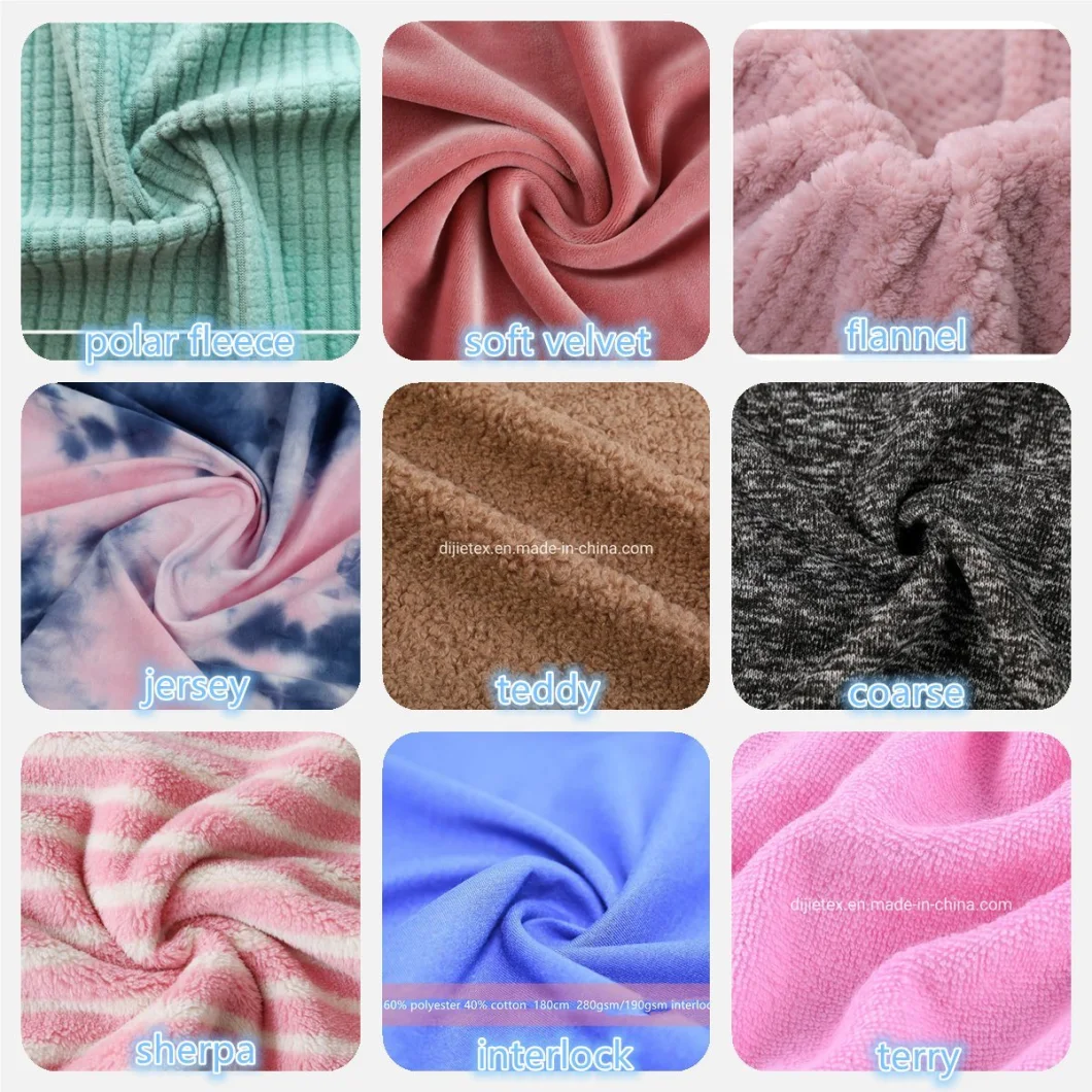 100% Polyester Crystal Super Soft Warp Plush Velour Velvet Velboa Fabric for Toys Blanket Baby Clothes