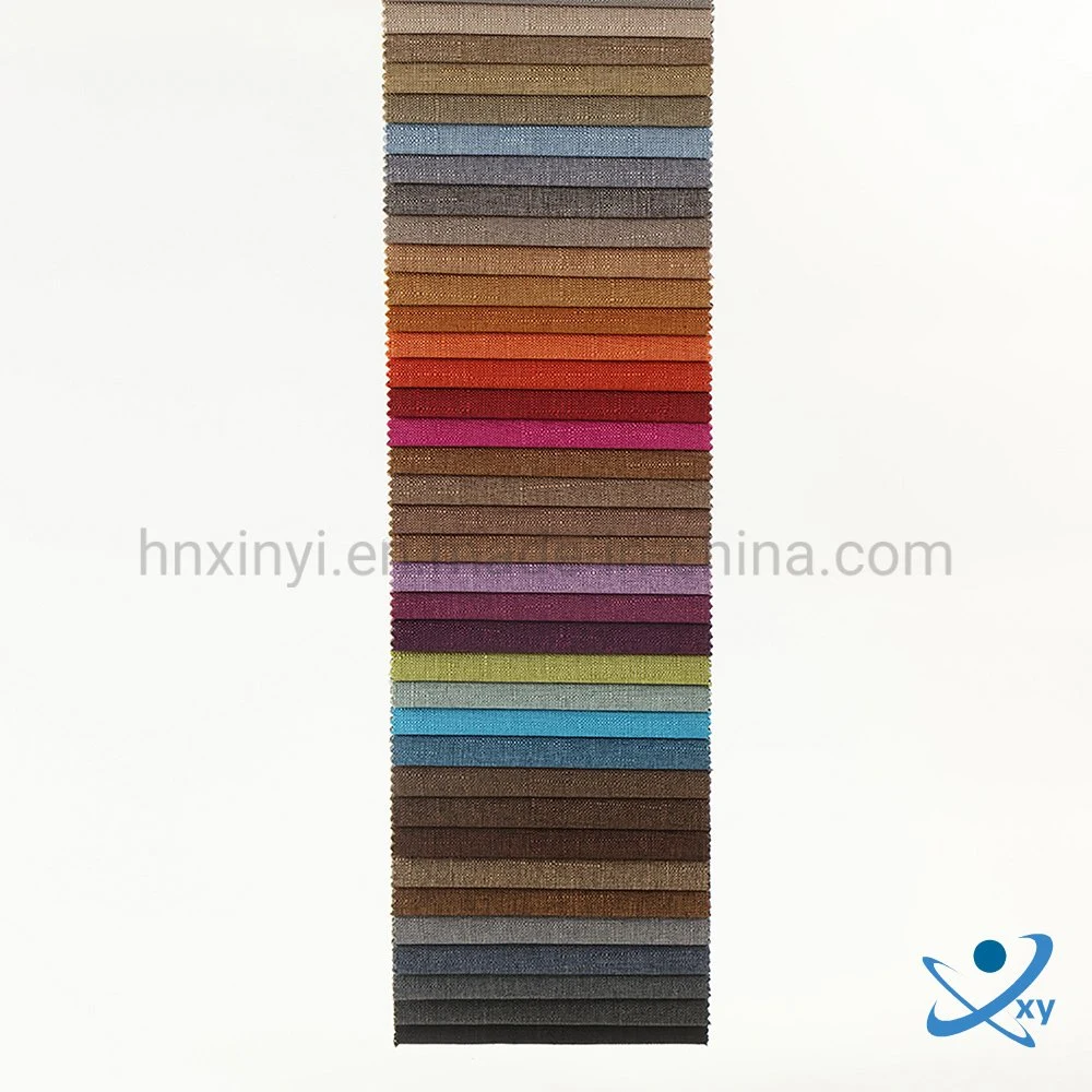 Solid Color Stone Washed Mixed Linen Fabrics Garment Home Textile Usage on Sale for Factory