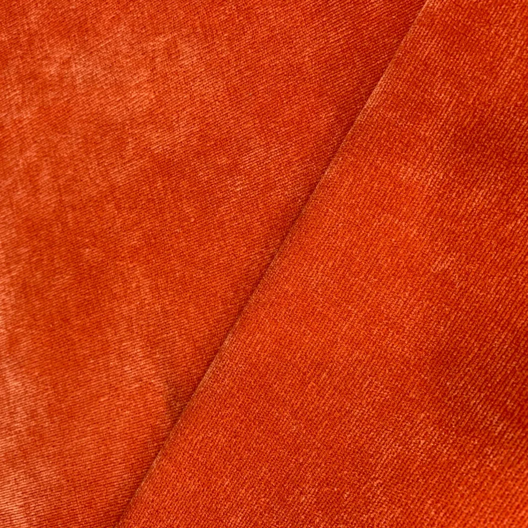 Textile Fabric 100%Polyester Corduroy Plain Dyed Furniture Fabrics Upholstery Fabric Decorative Fabric for Sofa Fabrics Ready Goods for Fast Shipment