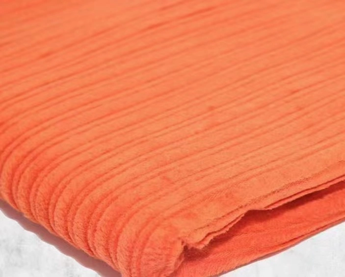 Aop Print Stretch Cotton Corduroy Fabric for T-Shirt Furniture Home Textile Garment