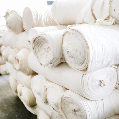 Tela de muselina de algodón 100% barata de fábrica Sábanas y almohadas Tela de muselina