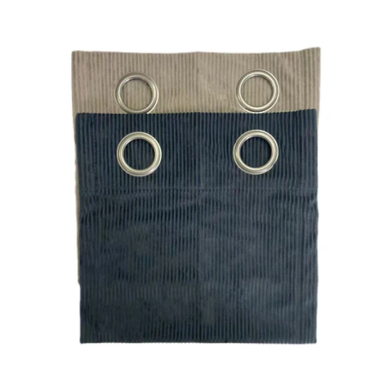 Tela decorativa de lujo del cojín de la almohada del asiento del sofá del terciopelo de la raya de la pana